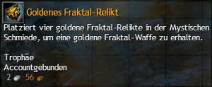 goldenes fraktal-relikt