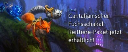 Cantahanischer Fuchsschakal-Reittiere-Paket