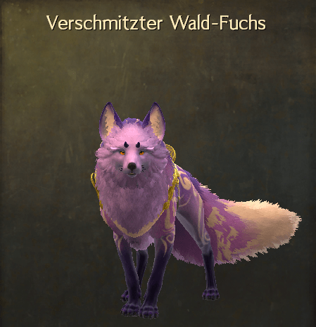 Verschmitzter Wald-Fuchs