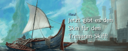 Skin für Trimaran-Skiff
