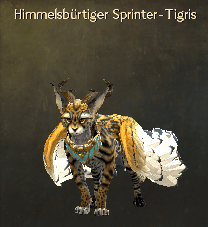 Himmelsbürtiger Sprinter-Tigris