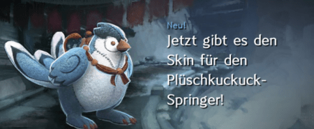 Plüschkuckuck-Springer