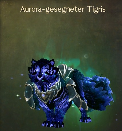 Aurora-gesegneter Tigris