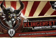 Schlitzklinges Geburtstags-Banner