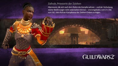 Zafirah ruft zum PVP-Event auf