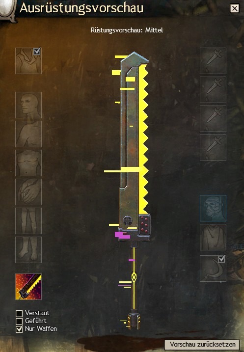 retro geschmiedetes großschwert