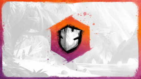 Ein Schild mit Schlitzen. Auf dem bekannten Hintergrund.