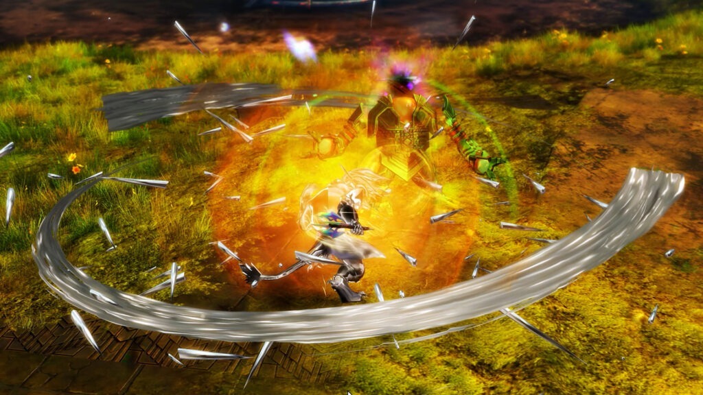 Amalgam Charr schlägt mit seinen Metalldornen zu