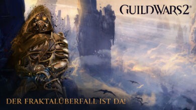 Fraktalüberfall Commando vor den Nebeln der Fraktale