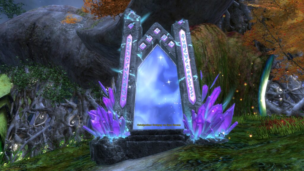 Kristallrunen Durchgang originalfarben vorne