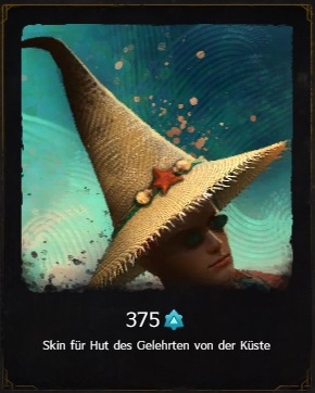 gelehrten hut der küste