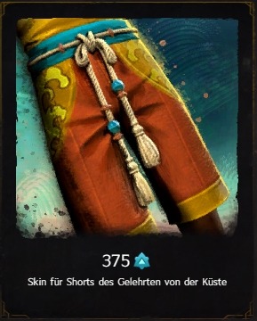 gelehrten shorts der küste