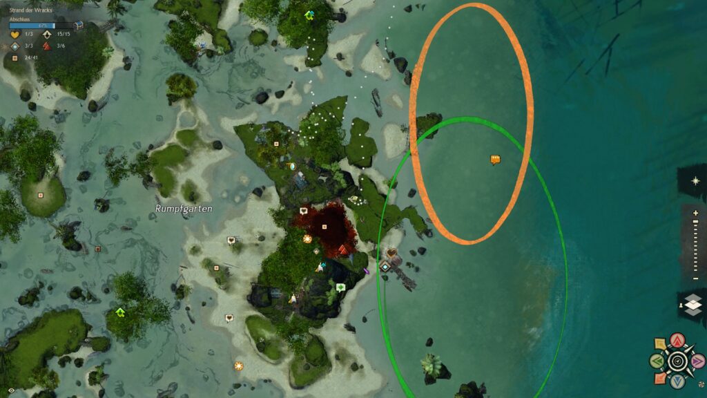 Geheimdienstbericht Karte