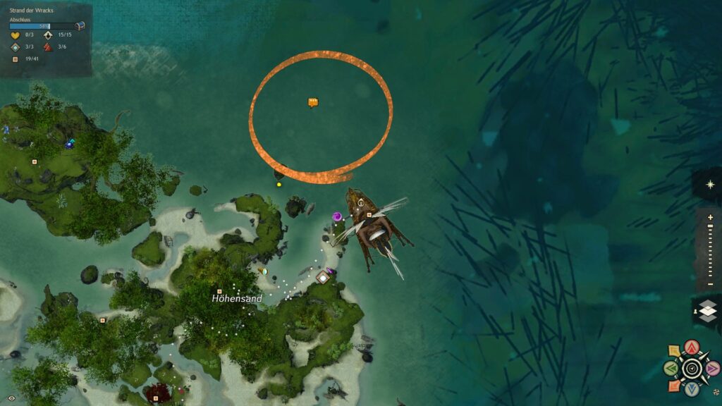 Nautische Karten des Unendlichen Ozeans Karte