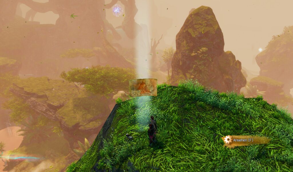 Ansicht Höchster Punkt des Gebiets