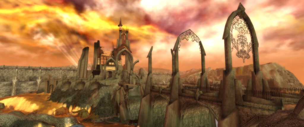 Zerstörte Stadt Ascalon