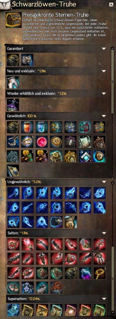 blc preisgekrönte sterne truhe