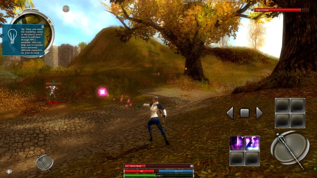 Neues Interface Mager kämpft gegen Skritt