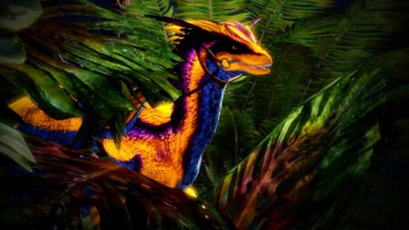 Raptor im Gebüsch