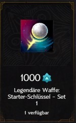 voe legendäre waffe set 1