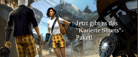 Jetzt gibt es das "Karierte Shorts"-Paket!