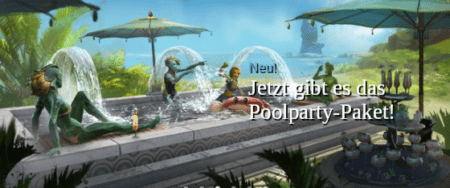 Jetzt gibt es das Poolparty-Paket!