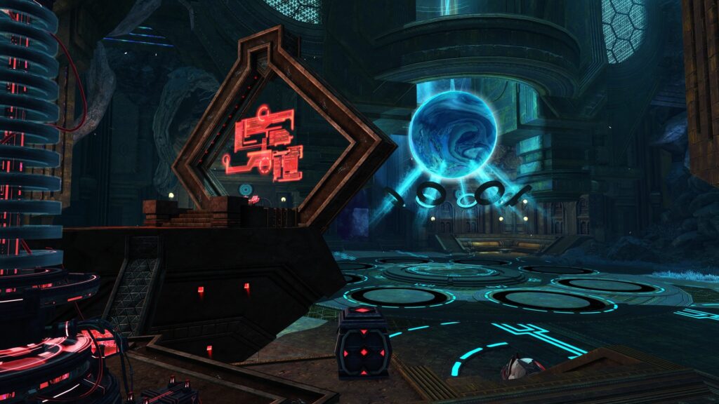 Ein Asura Forschungslabor in Code of Creation