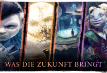 Ein panorama deutet die zukünftigen Updates an
